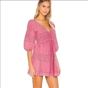 Free People Sweet Surrender Mini Dress size large New